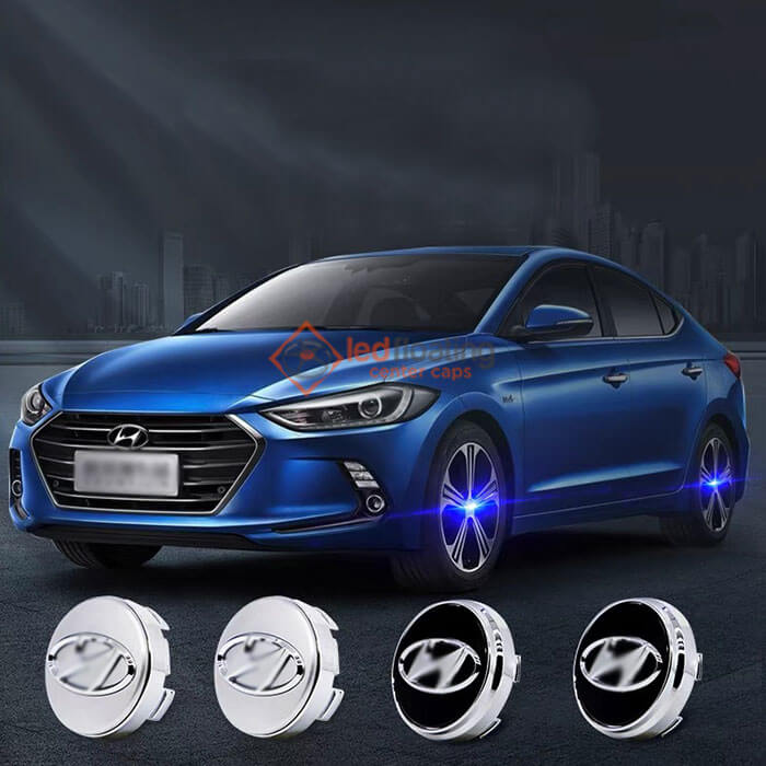Hyundai Floating Center Caps 65mm